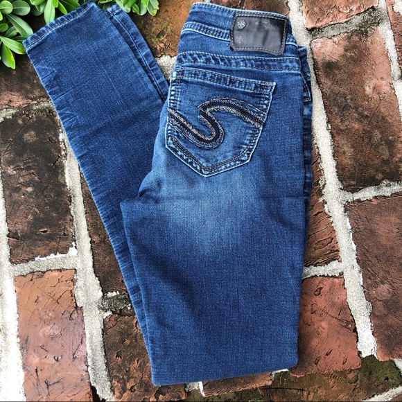 Silver Tuesday mid super skinny jeans size 25 - Picture 7 of 7